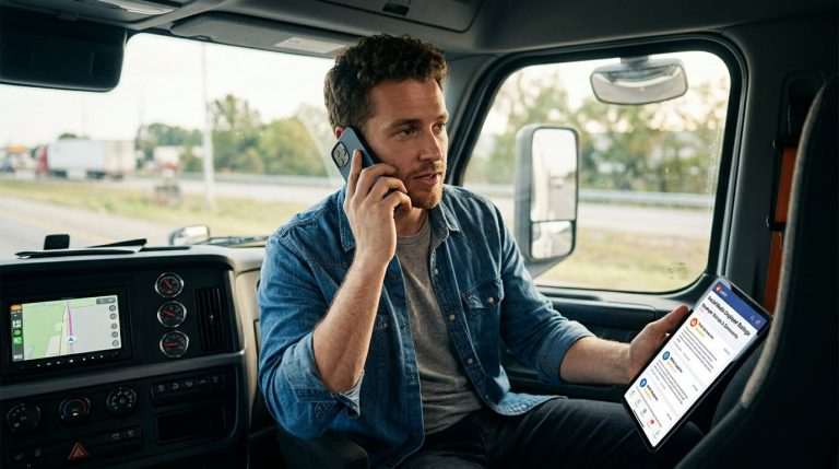 Ein informierter Fahrer